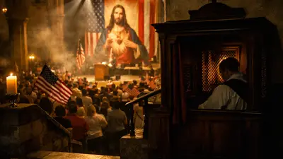 Why a Sacred Heart Rally Sounded More Like a Campaign Stop