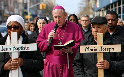 Why Brooklyn Catholics Carried Crosses for Haitians