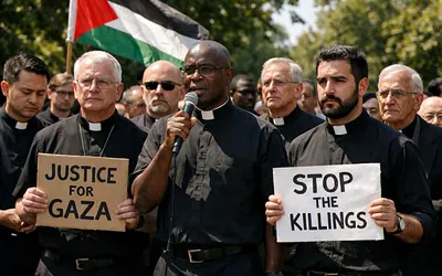 Why Priests Are Using the Hardest Word for Gaza